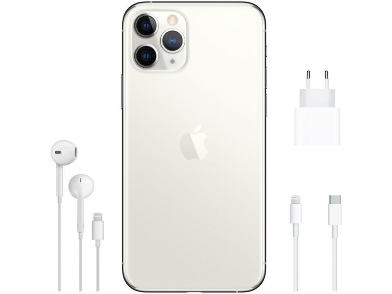 iPhone 11 Pro Apple 64GB Prateado 5,8” 12MP - iOS - iPhone